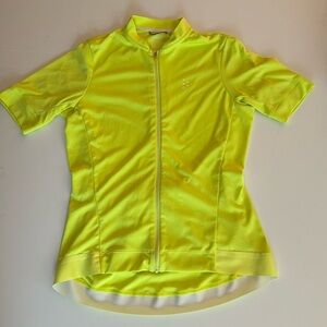 Craft high-vis yellow cycling jersey, women’s XL, EUC